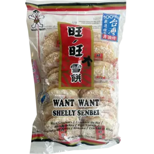 Want Want Want-Want Shelly Senbei Reiskräcker, 150g