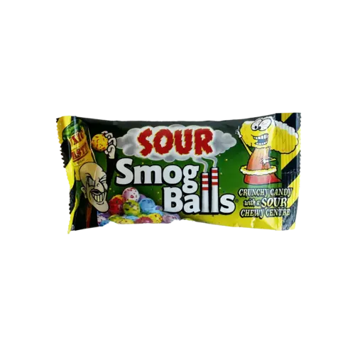 Toxic Waste Sour Smog Balls, 48g