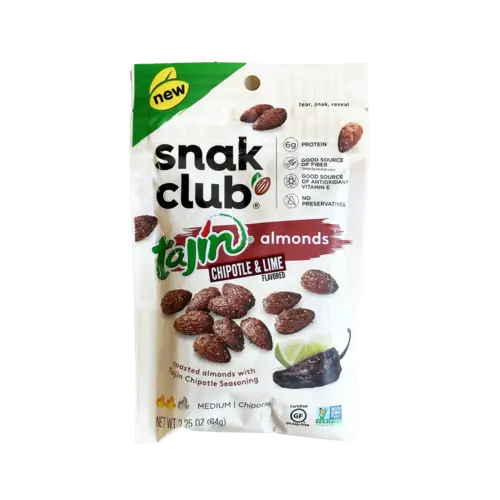 Tajin Snak Club Tajin Chipotle Lime Almonds, 64g