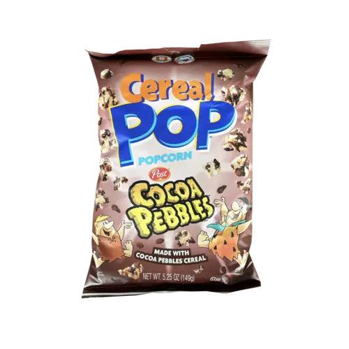 Cereal Popcorn Cocoa Pebbles, 149g Cereal Popcorn Cocoa Pebbles, 149g