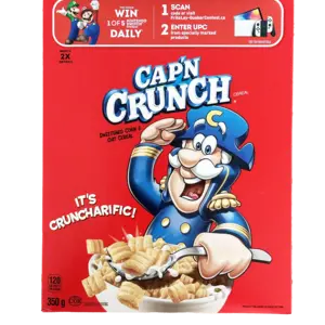 Pepsico Cap'n Crunch Cereal, 350g