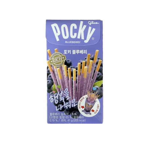 Glico Pocky Blueberry, 41g Glico Pocky Blueberry, 41g