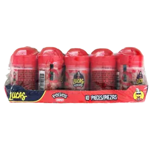 San Lucas Lucas Polvos Chamoy PACK, 10st San Lucas Lucas Polvos Chamoy PACK, 10st