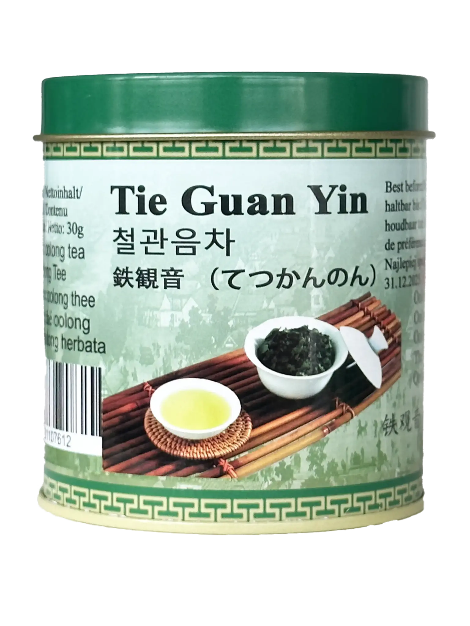 Golden Turtle Tie Guan Yin Oolong Tea, 30g Tjin's Toko