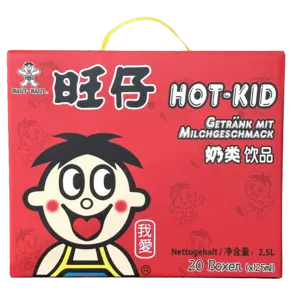 Want Want Hot-Kid Milk Drink, 20x125ml