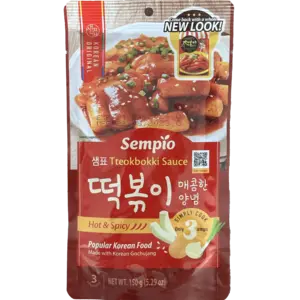 Sempio Sempio Tteokbokki Sauce Hot & Spicy, 150g