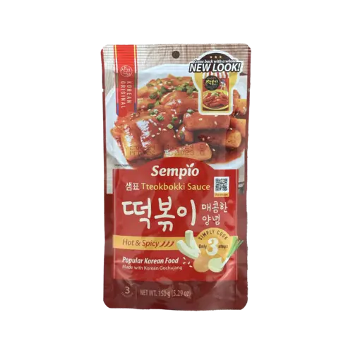 Sempio Sempio Tteokbokki Sauce Hot & Spicy, 150g