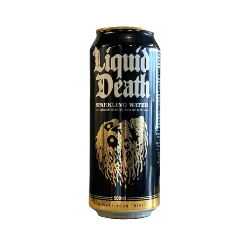 Liquid Death Sparkling Water, 500ml Liquid Death Sparkling Water, 500ml