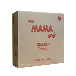 MAMA MAMA Instant Noodles Chicken DOOS, 30x55g