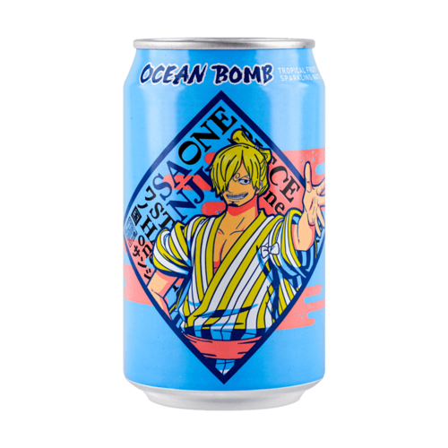 One Piece Tropical Fruit Sparkling Water, 330ml