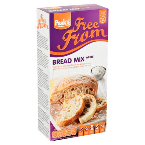 Peak's Peak's Gluten Free White Bread Mix, 450g THT:14/10/24