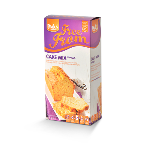 Peak's Gluten Free Vanilla Cake Mix, 450g