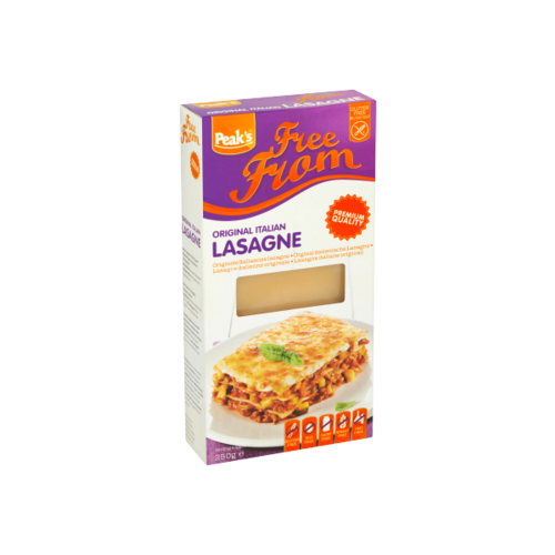 Peak's Gluten Free Original Italian Lasagna, 250g