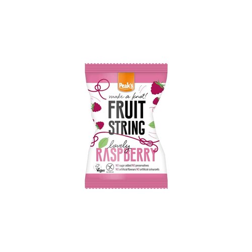 Peak's Fruit Raspberry Strings, 14g Peak's Fruit Raspberry Strings, 14g