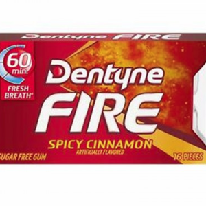 Dentyne Fire Spicy Cinnamon, 16pcs