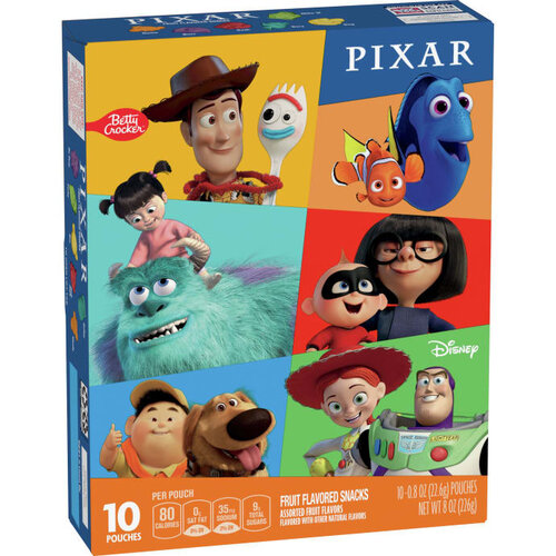 Betty Crocker Betty Crocker Fruit Flavored Snack Pixar, 226g Betty Crocker Betty Crocker Fruit Flavored Snack Pixar, 226g