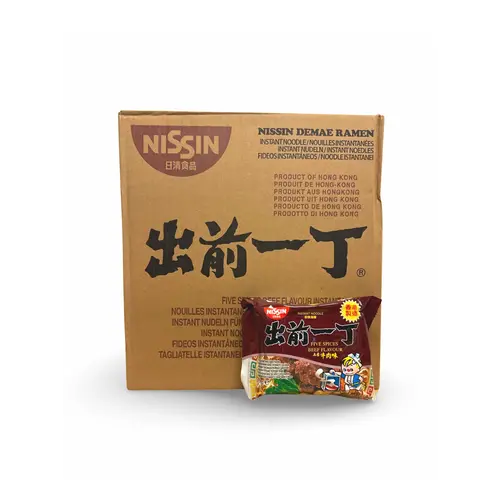 Nissin Nissin Instant Noodles Beef Five Spices Flavor BOX, 30x100g