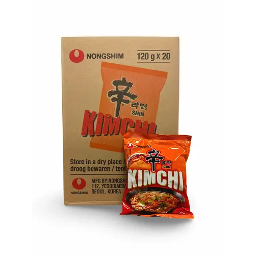 Nongshim Nongshim Kimchi Ramen BOX, 20x120g