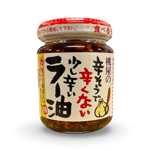 Momoya Momoya Taberu Rayu Chili Garlic Oil, 110g