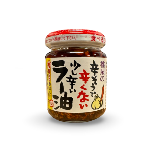 Momoya Momoya Taberu Rayu Chili Garlic Oil, 110g Momoya Momoya Taberu Rayu Chili Garlic Oil, 110g