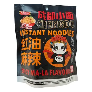 Bashu Family Chengdu Spicy Ma-La Flavor Instant Noodles, 123g