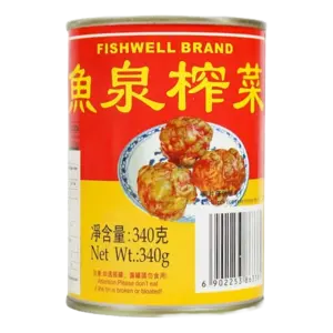 Fishwell Sichuan Eingelegter Senfstamm Ganz, 340g