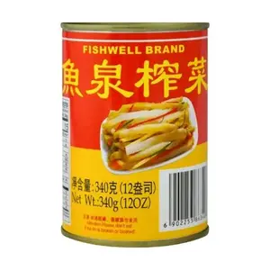 Fishwell Sichuan Eingelegter Senfstiel Geschnitten, 417g