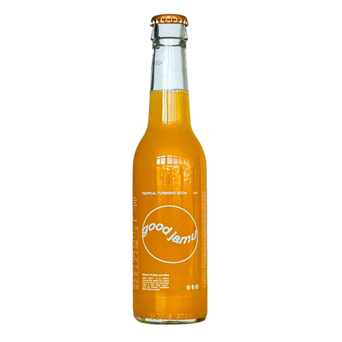 Good Jamu Tropical Turmeric Soda, 275ml Good Jamu Tropical Turmeric Soda, 275ml