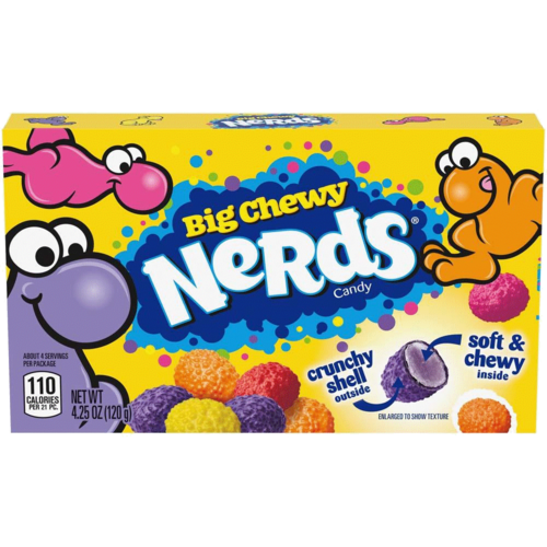 Nerds Big Chewy Candy, 120g Nerds Big Chewy Candy, 120g