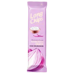 Long Chips Long Chips Sauerrahm & Zwiebel, 75g