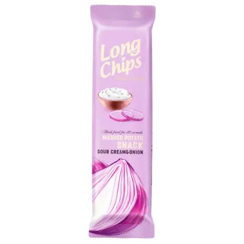 Long Chips Long Chips Sour Cream & Onion, 75g