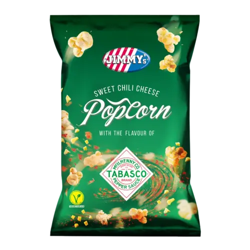 Jimmy's Tabasco Sweet Chili Cheese Popcorn, 90g