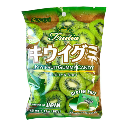 Kasugai Kasugai Kiwi Gummy Candy, 107g