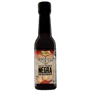 La Anita La Anita Salsa Picante Negra Con Chile Chiltepin, 150ml