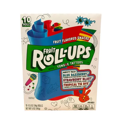 Betty Crocker Betty Crocker Fruit Roll-Ups Variety, 142g