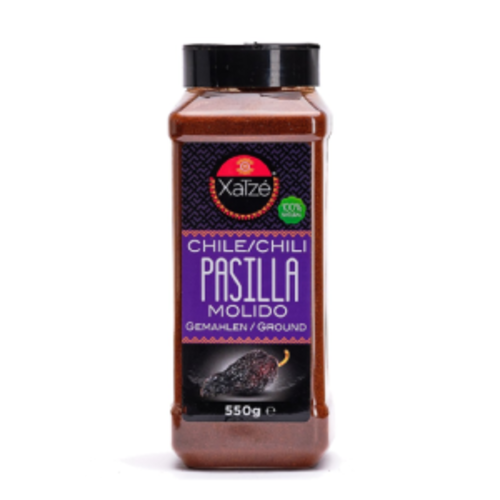 Sazon Natural Chile Pasilla Molido, 550 THT: 2-2-24