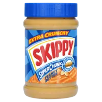 Skippy Super Chunk Peanut Butter Extra Crunchy, 454g