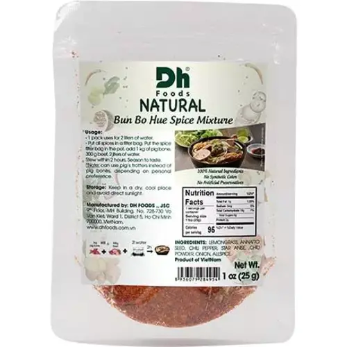 DH Foods DH Foods Bun Bo Hue Spice Mix, 25g