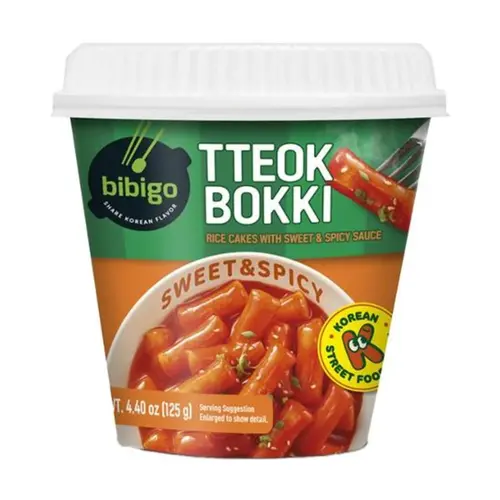 Bibigo Instant Tteokbokki Sweet & Spicy, 125g
