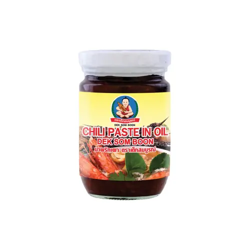 Dek Som Boon Dek Som Boon Chilli Paste In Soybean Oil, 220g