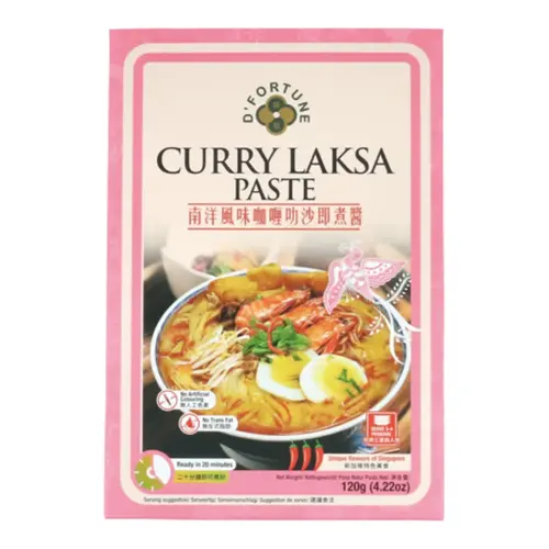 D-Fortune D-Fortune Laksa Paste, 120g