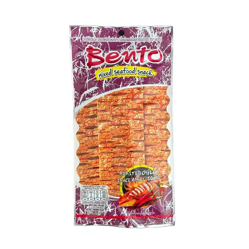 Bento Bento Gemischter Meeresfrüchte-Snack, gerösteter Chili-Grill-Tintenfisch, 20g