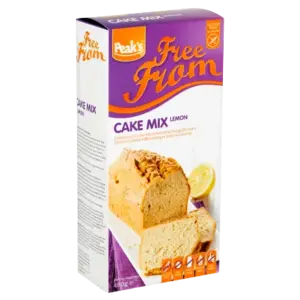 Peak's Gluten Free Lemon Cake Mix, 450g