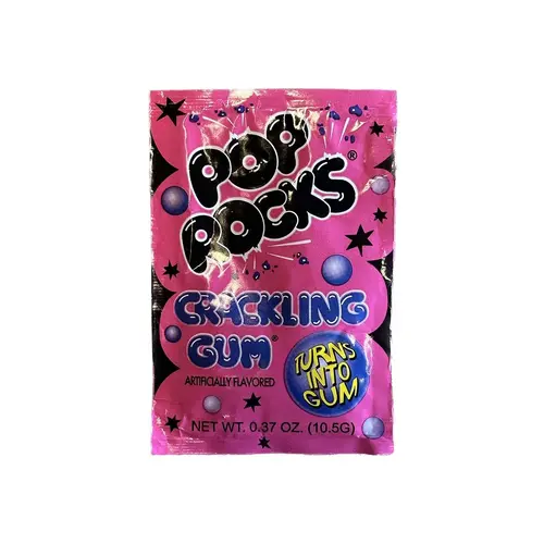 Pop Rocks Crackling Gum, 10.5g