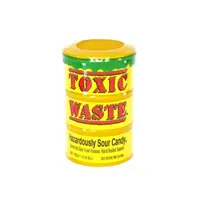 Toxic Waste Yellow Sour Candy Drum, 42g