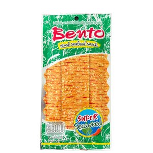 Bento Bento Gemischter Meeresfrüchte-Snack Super Seetang, 20g