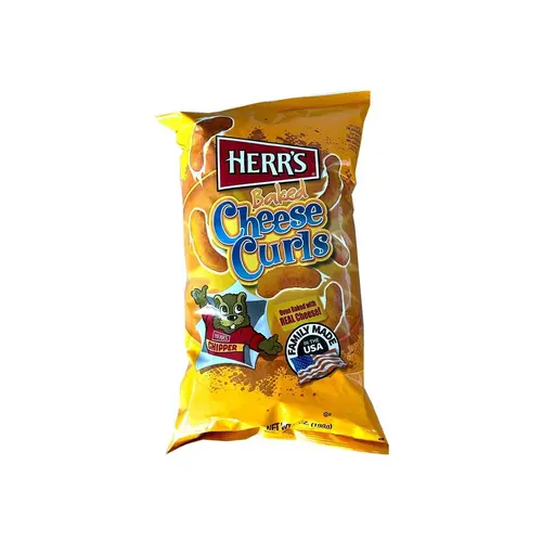 Herr's Baked Cheese Curls, 198g