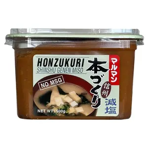 Honzukuri Shinshu Genen Miso (Weniger Salz), 500g