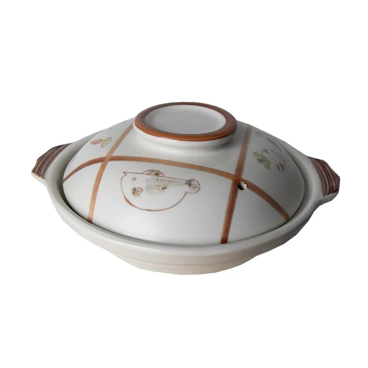 Japanese Style Ceramic Pan, 20 cm
