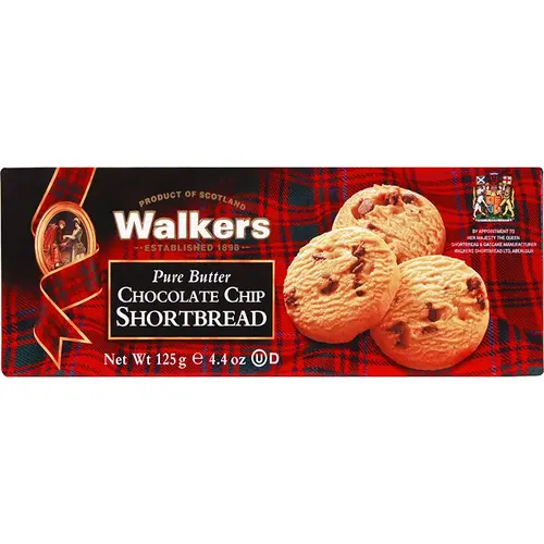 Walkers Walkers Schokoladenstückchen-Shortbread, 125g